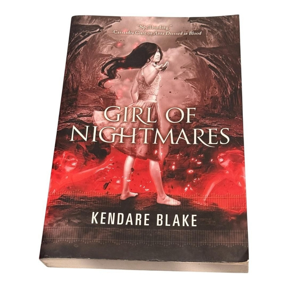 Girl of Nightmares Kendare Blake YA Horror Paranormal Novel Tor Teen Paperback